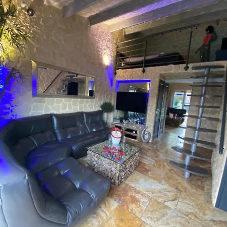 빌라 Villa Des Sens 아그
